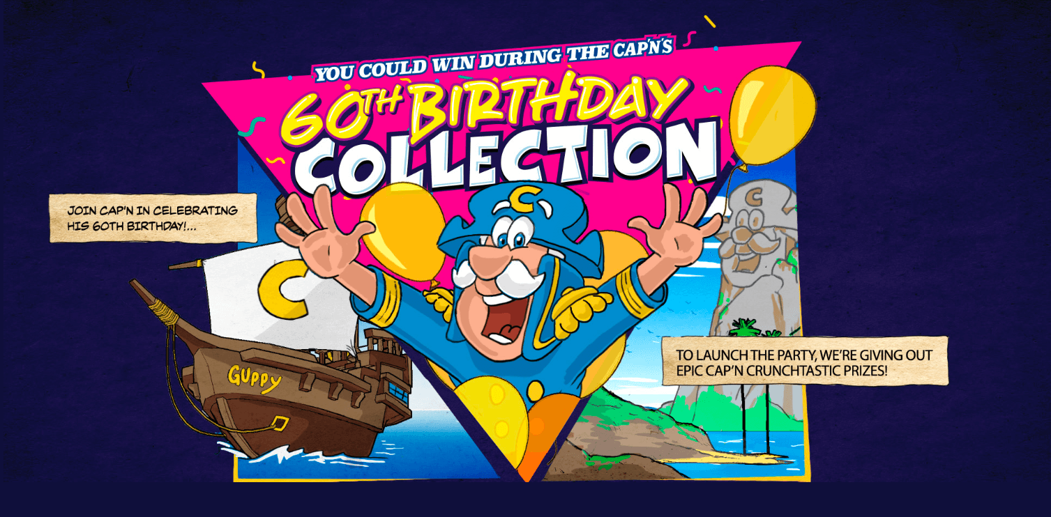 Captain Crunch 60th Birthday